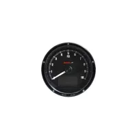 Tachometer / Snelheidsmeter Koso D75 Zwart Max. 360 KM/H / 10000 RPM Met  Schakellicht