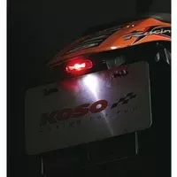 Achterlicht LED Met Kentekenverlichting Koso Hawkeye Rood CE-Markering
