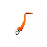 Kickstarthendel Staal / Aluminum Oranje Derbi