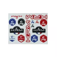 Stickerblad A4 KRM Pro Ride