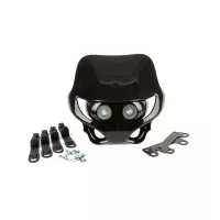Koplampmasker Enduro Zwart Supermoto 50CC