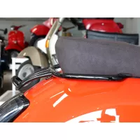 Achterdrager MOTO NOSTRA Met Handgreep Vespa GT Glanzend Zwart