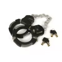 Double Lock Chain Combo (Handboeien) Master Lock Cuff Lock Veiligheidsniveau 9 55cm