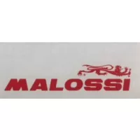 Malossi Sticker rood/wit (klein)