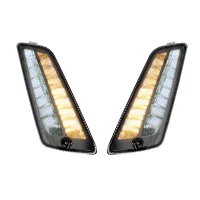 Paar Richtingaanwijzers Voor MOTO NOSTRA 2K22 (2014-) Dynamisch LED Sequentieel Licht Dagrijlicht