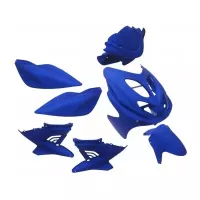 Aerox Kappenset - Mat blauw