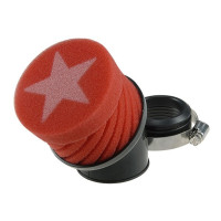 Luchtfilter - Stage 6 - Powerfilter - 44mm aansluiting - Rood