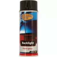 Tint spray / Achterlichtenspray Motip zwart transparant (400 ml)
