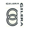 Stickerset Gilera carbon 5-delig