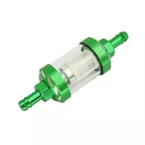 Benzinefilter CNC 8mm - Kleur: Groen